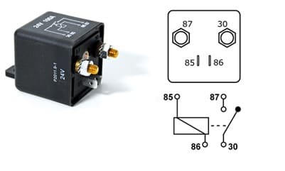 RELAYS DI ALTA POTENZA 200 AH 12V