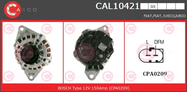 ALTERNATORE GENUINE SERIES