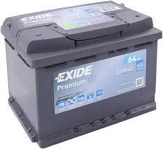 BATTERIA EXIDE 64 AH 640A PREMIUM CARBON BOOST