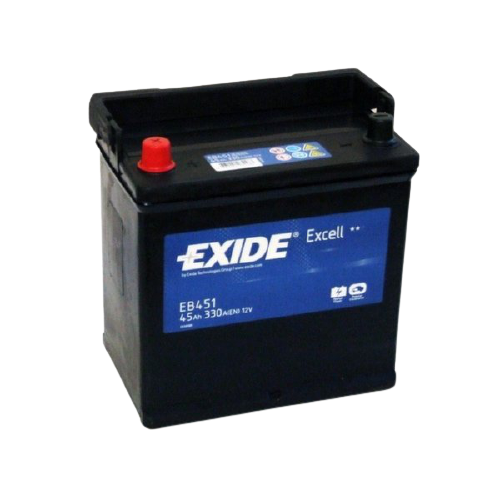 BATTERIA EXIDE EXCELL 45 AH  VECCHIA 500 SX