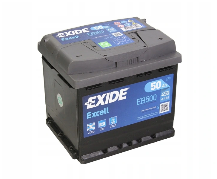 BATTERIA EXIDE EXCELL 50 AH 450A