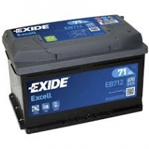 BATTERIA EXIDE EXCELL 72 AH BASSA