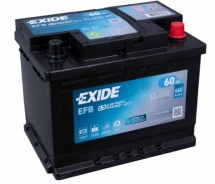 BATTERIA EXIDE 60 AH 640A EFB