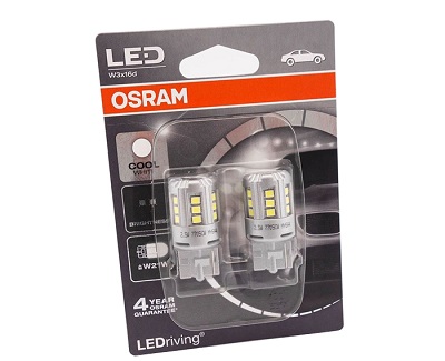 KIT LAMPADA 12V 21W TT VETRO  LED OSRAM