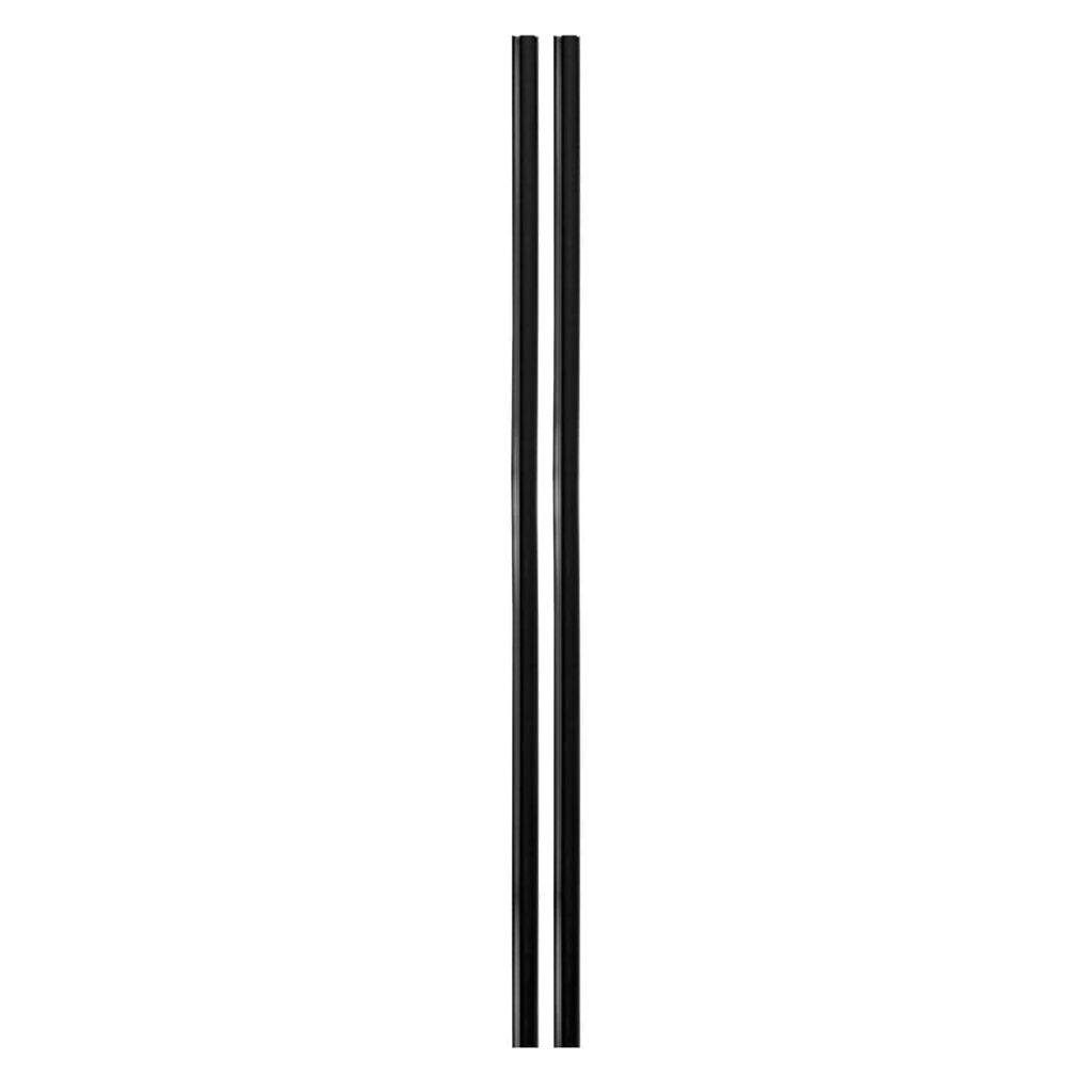 CONTOUR-5 COPPIA SALVAPORTA ADESIVI - NERO