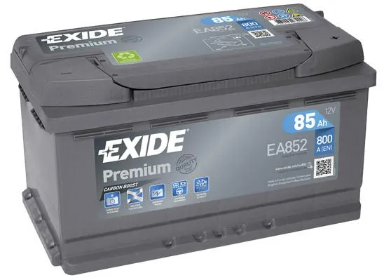 Exide Premium EA852 Batteria Avviamento Auto 12V 85Ah 800A AUDI BMW = FIAMM L4B